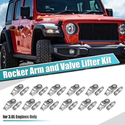 Miniatura 2 de X AUTOHAUX Kit de brazo basculante y elevador de válvula, 12 piezas de motor de 3.6 L para ChrysIer 200 300 para Dodge Challenger Charger Durango
