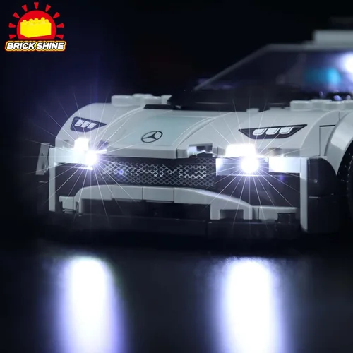 Miniatura 6 de Kit de luces para Lego Speed Champions Mercedes AMG 76909 (Lego Set no incluido) (Classic)