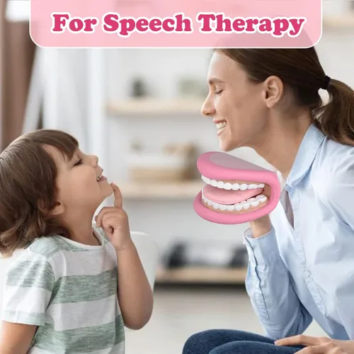 Miniatura 6 de Ultrassist Marioneta de Mano de Boca de Tamaño Mediano con Lengua para Niños Color Verde, Marioneta de Boca para Terapia del Habla, Incluye Cepillo