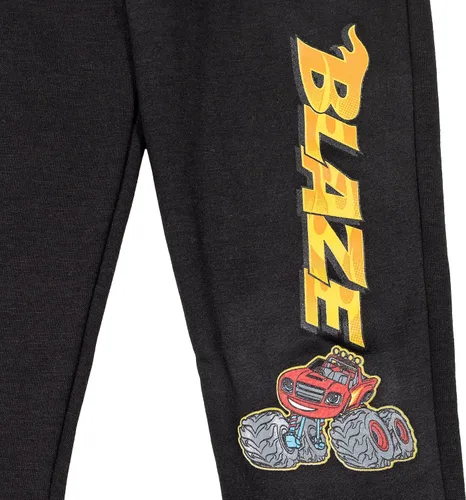 Miniatura 7 de Blaze and the Monster Machines Zeg Stripes Pickle - Conjunto de sudadera con capucha y pantalones deportivos para niños pequeños a grandes
