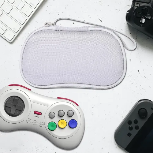 Miniatura 9 de co2CREA Funda rígida compatible con controlador Bluetooth inalámbrico 8Bitdo NEOGEO / 8Bitdo M30