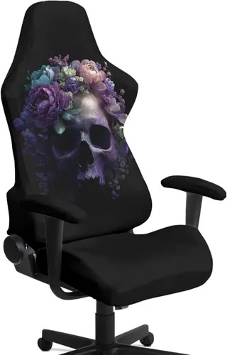 Miniatura 20 de Fundas para silla de videojuegos de 250 aniversario, 4 piezas, cómodas, ergonómicas, para oficina, fundas giratorias de poliéster, decoración