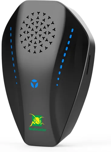 Neatmaster Repelente ultrasónico y repelente de insectos para interior, repelente electrónico ultrasónico enchufable para cucarachas, mosquitos,