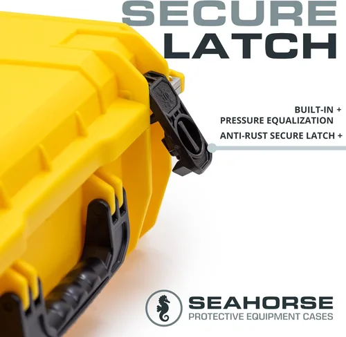 Miniatura 4 de Seahorse 720 - Caja protectora resistente sin espuma, aprobada por la TSA, especificaciones mil, resistente al agua IP67, fabricada en Estados