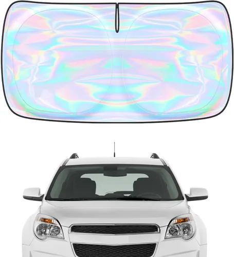 Miniatura 40 de Parasol para parabrisas Rivian R1S R1T 2022-2026 – Parasol compatible con Rivian R1S R1T plegable para ventana delantera, protector de visera solar