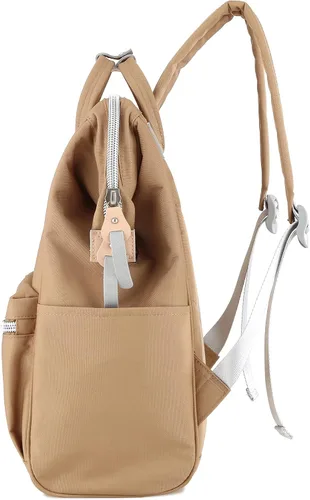 Miniatura 3 de himawari Mochila para computadora portátil para mujeres y hombres, con puerto de carga USB, bolsa de negocios grande resistente al agua