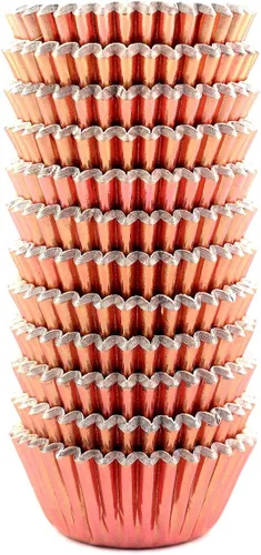 Miniatura 11 de Mini Foil Cupcake Liners Muffin Paper Baking Cups 300 Pcs (negro)