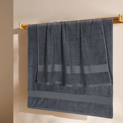 Miniatura 3 de GLAMBURG Juego de 2 Sábanas de Baño Extra Grandes de Algodón Premium de 700 GSM - 100% Algodón Peinado - 2 Sábanas de Baño 35x70 pulgadas - Calidad