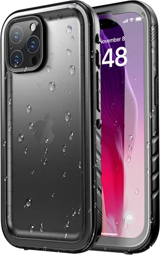 Miniatura 38 de SPORTLINK Funda para iPhone 15 Pro Max, IP68 resistente al agua, protección militar, cuerpo completo, resistente, a prueba de golpes, sellado 360, a