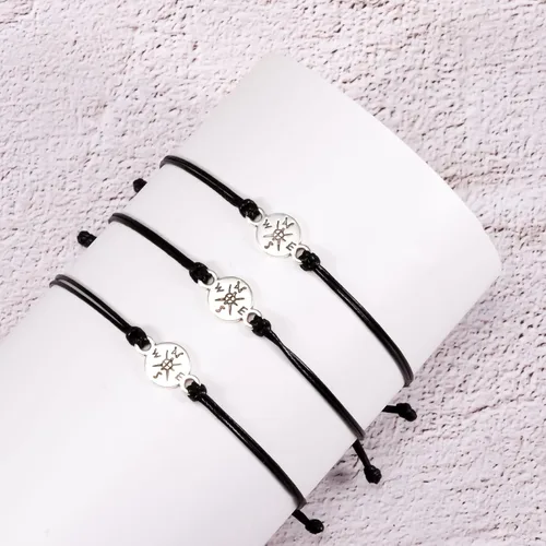 Miniatura 2 de Juego de 20 pulseras de graduación para ella y él, juego de pulseras de brújula 2023 2024, regalos inspiradores de graduación para compañeros