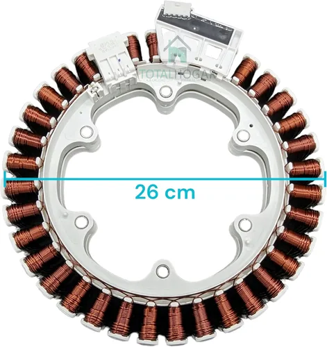 Miniatura 2 de LG 4417EA1002Y - Conjunto de estator OEM genuino para lavadoras LG
