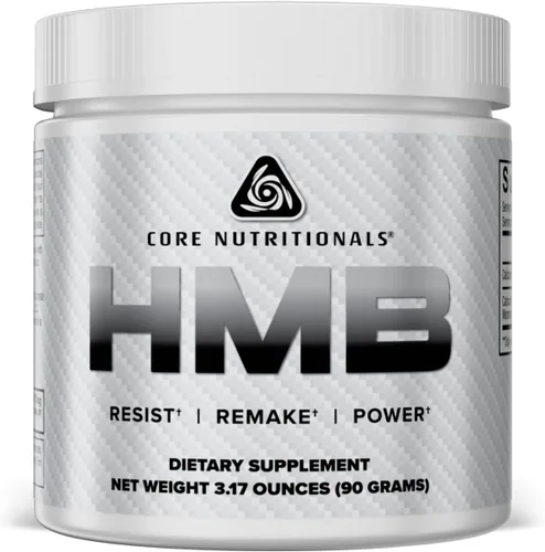 Core Nutritionals HMB, soporte de recuperación muscular, 1G, 90 porciones