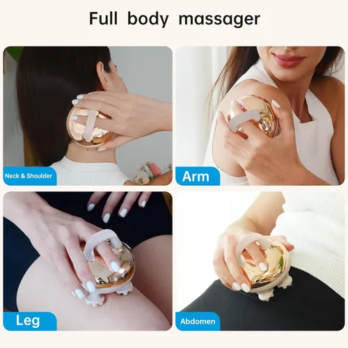 Miniatura 4 de COMFIER Masajeador de cuero cabelludo inalámbrico con 3 modos de amasado, regalos, masaje de cabeza impermeable con 8 garras para limpieza profunda