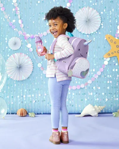 Miniatura 127 de Skip Hop - Mochila para preescolar, colección Zoo, para niños pequeños de 3 a 4 años, diseño de llama