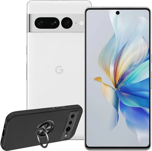 Teléfono Google Pixel 7 Pro Desbloqueado - Smartphones Android 5G con 512GB de Almacenamiento, 12GB de RAM, Pantalla OLED QHD de 6.7", Cámara Nieve