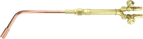 Miniatura 5 de SÜA - Repuesto de antorcha de oxicombustible resistente para Victor con válvulas de retención + puntas de corte y calefacción (acetileno)