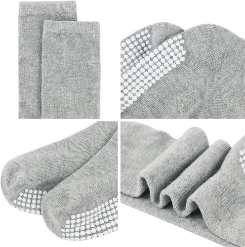 Miniatura 5 de Century Star Calcetines de bebé para niña, calcetines altos hasta la rodilla, calcetines antideslizantes para niños, calcetines de tubo