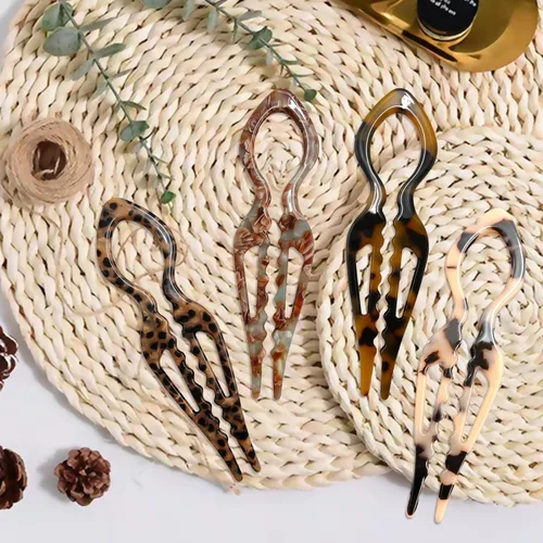 Miniatura 3 de 4 horquillas de pelo francés Prestige para mujer (juego A)