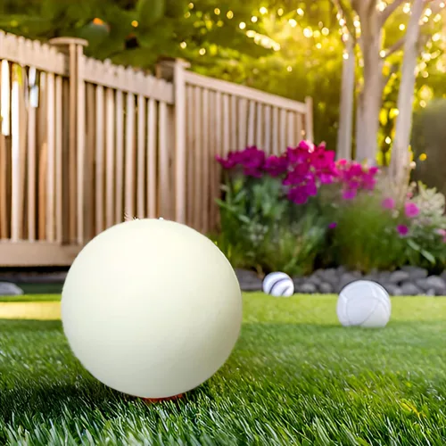 Miniatura 6 de Pelota polo duradera de 3 pulgadas de diámetro y 4.23 onzas para polo profesional y recreativo, resistente a los impactos, acabado liso (plástico)