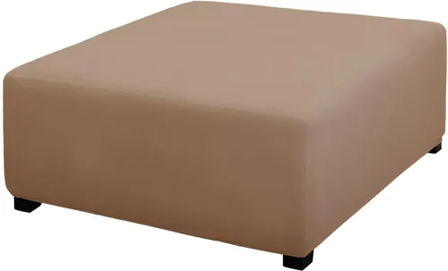 Miniatura 32 de PureFit Funda otomana súper elástica de ajuste perfecto cuadrada - Fundas otomanas para taburete y muebles plegables de almacenamiento para sala