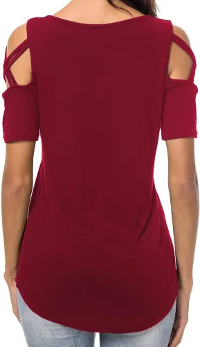 Miniatura 3 de Camisetas de manga corta con estampado de letras del sol de 40 cumpleaños para mujer, cuello redondo, informal, para mujer