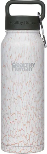 Miniatura 13 de Healthy Human Botella de Agua de Acero Inoxidable Termo de Agua con Doble Pared y Aislamiento al Vacío para Adultos Botellas de Viaje Ecológicas