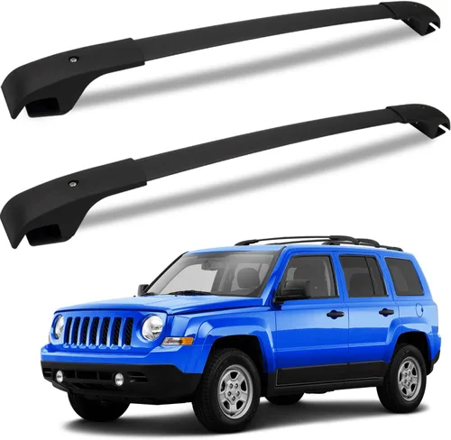 Miniatura 7 de FengYu Barras Transversales de Techo Compatibles con Toyota RAV4 2013-2018 con Rieles Laterales, Barras Transversales de Aluminio, Portaequipajes