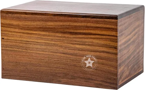Miniatura 7 de SIC Urnas de recuerdo de madera para cenizas humanas y mascotas, hermosas urnas de cremación del árbol de la vida, con capacidad para 14 libras