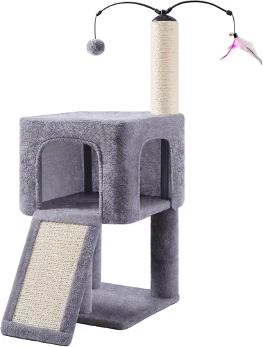 Miniatura 10 de Roypet Árbol para gatos 0111 de 32 pulgadas (beige, 39.4 pulgadas)