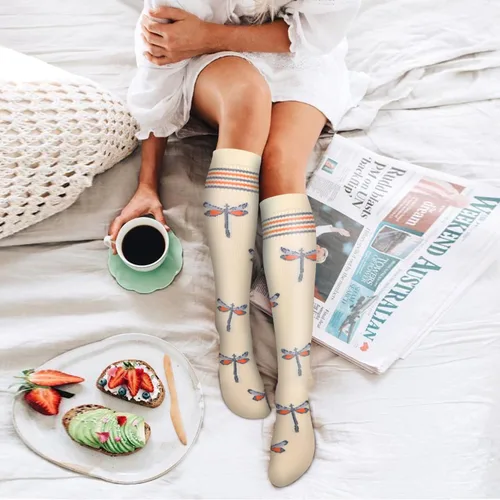 Miniatura 188 de 6 Pack Copper Compression Socks for Women and Men Circulation-Best Support for Medical, Running,Nursing,Athletic