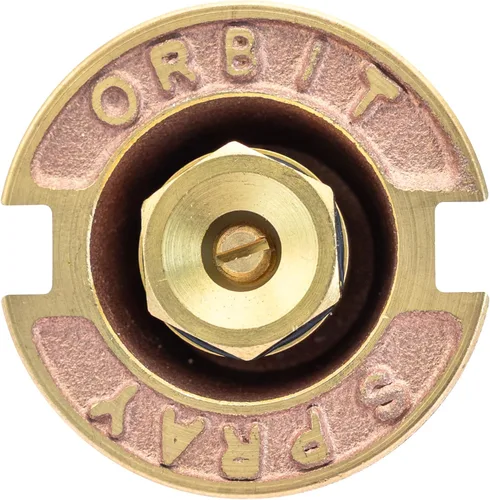 Miniatura 4 de Orbit 54070 - Paquete de 3 aspersor de latón con boquilla rociadora de patrón completo
