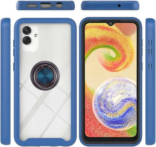 Miniatura 91 de Funda compatible con Xiaomi Poco M5s 4G, compatible con Redmi Note 10 4G / Note 10S 4G / Note 11 SE (India), funda para teléfono 3 en 1, color azul