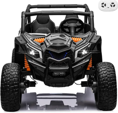 MOLACHI juguetes de paseo de 24 V para niños grandes, UTV eléctrico para niños de 4 ruedas con ruedas EVA, vehículos de control remoto para niños de