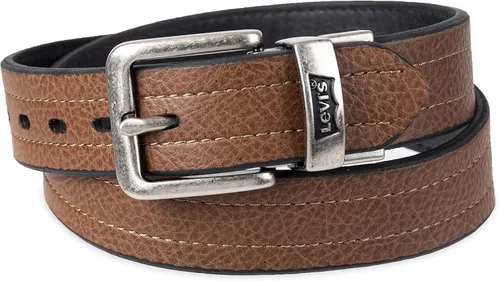 Miniatura 39 de Levi's Cinturón para niños grandes, cinturón reversible dos en uno informal apto para la escuela