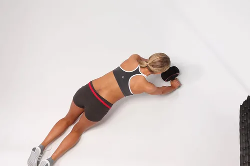 Miniatura 4 de Sistema de entrenamiento de abdominales de Iron Gym, rueda abdominal