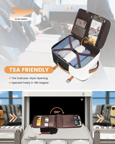 Miniatura 2 de LOVEVOOK: mochila de transporte de 40L, mochila de viaje para mujer con 3 cubos de embalaje