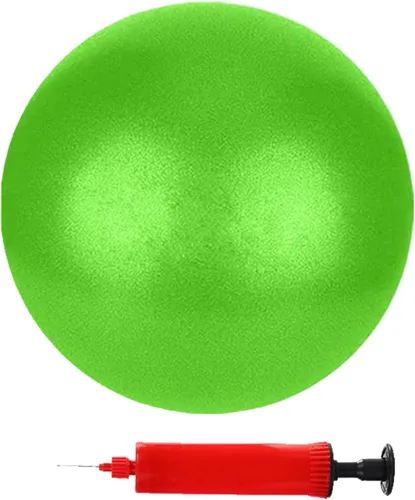 Miniatura 28 de Mini pelota de yoga de ejercicio de pilates, pelota de yoga inflable pequeña de 6 pulgadas, equipo de entrenamiento básico y terapia física