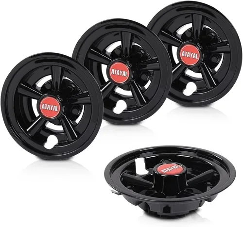 PIT66 Fundas para ruedas de carrito de golf de 8 pulgadas compatibles con carritos de golf Ezgo, Yamaha y Club Car (no es compatible con carritos 8"