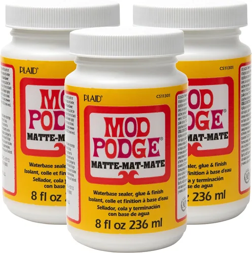 Miniatura 13 de Mod Podge – Sellador a base de agua, pegamento y acabado (8 onzas), CS11301 acabado mate
