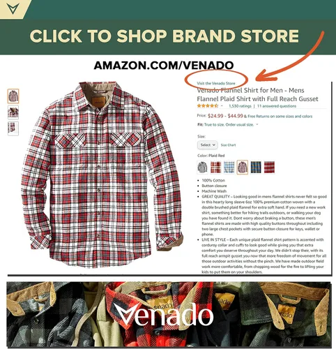 Miniatura 9 de Venado Chaqueta de gamuza de algodón oculta