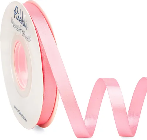 Miniatura 51 de Ribbli - Cinta de satén de doble cara dorada, 1 pulgada x 25 yardas, uso para ramo de lazos, envoltura de regalos, decoración de boda Dorado