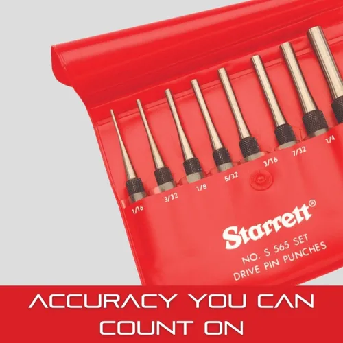 Miniatura 5 de Starrett Punta para punzón central automático - Ideal para profesionales y mejoras para el hogar de bricolaje - Heavy Duty - PT22256