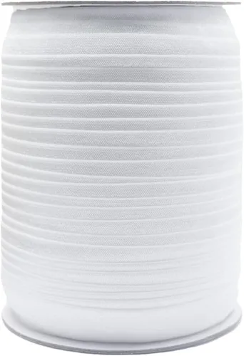 Miniatura 17 de Bristlegrass Picot Loop - Banda elástica para coser de 1/2 pulgada, 0.512 in, corona de carrete con volantes, cinta elástica de encaje para atar