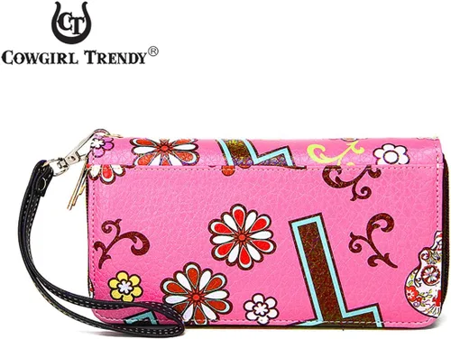 Miniatura 3 de Sugar Skull - Cartera de mano con cruz occidental para el Día de los Muertos