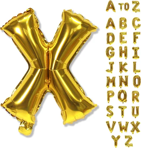 Miniatura 174 de Globo dorado champán con el número 5, globos de aluminio autoinflables grandes de 40 pulgadas del 0 al 9, globo de helio digital 5 dorado claro