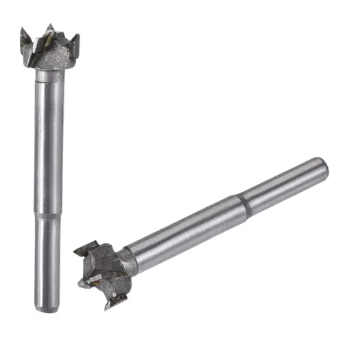 Miniatura 12 de uxcell Forstner Brocas de taladro de madera de 0.709 in y 0.748 in de diámetro. Sierra de agujero punta de acero de aleación de carburo de corte