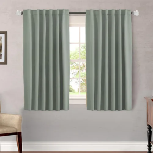 Miniatura 89 de H.VERSAILTEX Cortinas opacas con aislamiento térmico, paneles de tratamiento de ventana, cortinas opacas para oscurecer la habitación, cortinas Gris