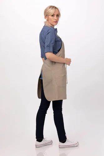 Miniatura 4 de Chef Works Delantal unisex Logan Bib