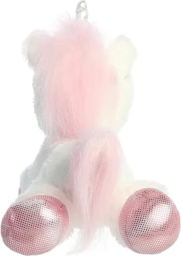 Miniatura 3 de Aurora - Ojos de ensueño - Unicornio celestial de 10" - Blanco