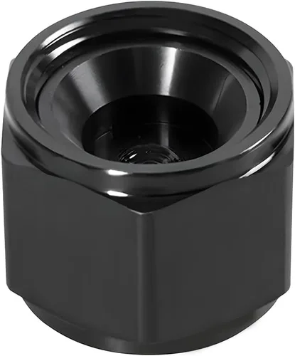 Miniatura 4 de Tapón de bloqueo de ajuste de bengala hembra de 4AN, adaptador de puerto de tuerca hexagonal giratoria de aluminio de 2 piezas, accesorios